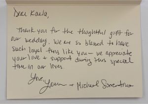 Thank You Wedding Gift Card Mike the Situation sorrentino Sent Note to Fan for Wedding