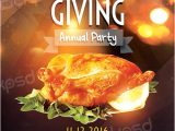 Thanksgiving Day Flyer Templates Free Thanksgiving Annual Party Free Flyer Template Download