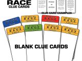 The Amazing Race Clue Template Paper Perfection Free Quot Amazing Race Quot Birthday Party