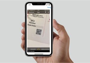 The Best Business Card Scanner App Barcode Business Card Scanner App for Trade Fairs