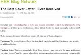 The Best Cover Letter I Ever Received the Best Cover Letter I Ever Received Letters Cover