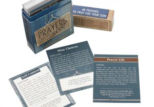 The Blank Card Mount Zion Prayers for My son Conversation Starters Boxed Cards