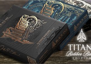 The Bloody Baron Unique Card Titans Robber Baron Edition Playing Cards by Jody Eklund