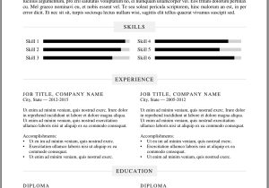 The Muse 20 Basic Resume Rules 20 Free Resume Word Templates to Impress Your Employer