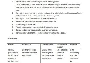 The Perfect Business Plan Template Perfect Example Of Business Action Plan Template with 9