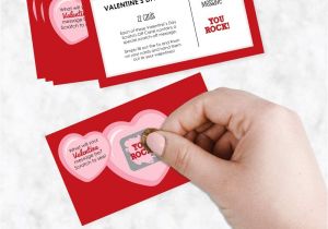 The Rock Valentine S Day Card Amazon Com Conversation Hearts Scratch Off Valentine S
