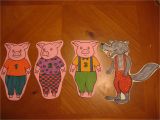 The Three Little Pigs Puppet Templates the Storytime Lady Recipes for Reading