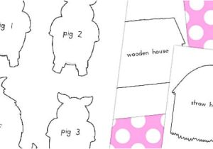 The Three Little Pigs Puppet Templates the Three Little Pigs Shadow Puppets Australia Shadow