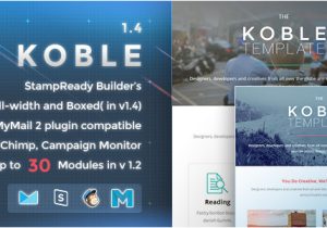 Themeforest Email Templates Nulled themeforest Koble V1 4 Responsive Email Template