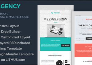 Themeforest HTML Email Template Digital Agency E Mail Template Builder Access by Eeemon