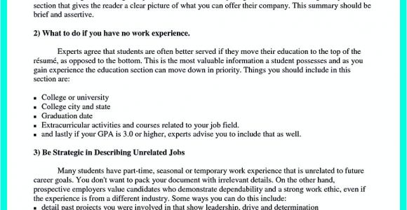 Things to Put On A Student Resume Best College Student Resume Example to Get Job Instantly