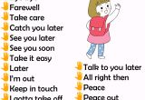 Things to Say In A Farewell Card Ways to Say Goodbye In English Learn English Words