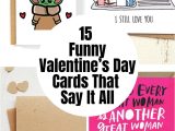 Things to Say On A Valentine S Day Card 15 Funny Valentine S Day Cards that Say It All