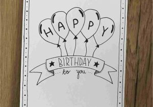 Things to Write In A Happy Birthday Card How to Draw A Happy Birthday Card Inspiration In