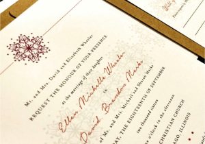 Things to Write In A Marriage Card Snowflake Monogram Custom Unique Wedding Invitation Elegant