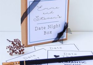 Things to Write In Anniversary Card to Wife Date Night Box Date Night Ideas Date Night Cards First