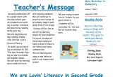 Third Grade Newsletter Template May Be too Similar to Last Year Digging the Simplicity Of