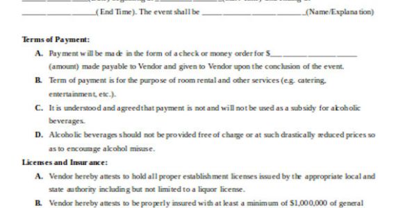 Third Party Contract Template Sample Vendor Contract Agreement 8 Examples In Word Pdf