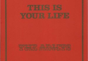 This is Your Life Template the Adicts This is Your Life Fall Out Fall Lp 021