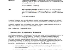Three Party Contract Template 5 Contract Agreement Between Two Parties Samples formats