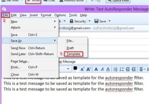 Thunderbird Email Templates 6 Steps to Set Up Autoresponder Emails In Mozilla Thunderbird