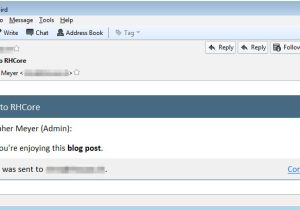 Thunderbird Email Templates Part Xiii Sending E Mail From Opentext Content Server