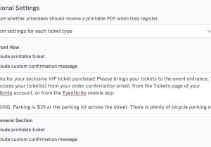 Ticket Confirmation Email Template How to Create Custom order Confirmations eventbrite Help