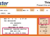 Ticketmaster Ticket Template Ticketmaster Customers Check Your Spam Folder Wiredpen