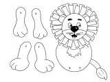 Tiger Puppet Template Lion Template Download Pdf Puppet School Pinterest