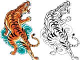 Tiger Tattoo Template Tiger Tattoo Stencil