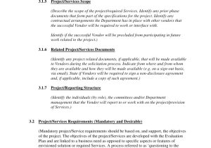 Time &amp; Materials Contract Template General Services Time and Materials Rfp Template