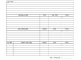 Time and Materials Contract Template Download Time and Material Daily Log In Word and Pdf formats