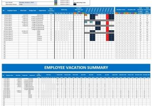 Time Off Calendar Template Employee Time Off Calendar Template Calendar Printable 2018