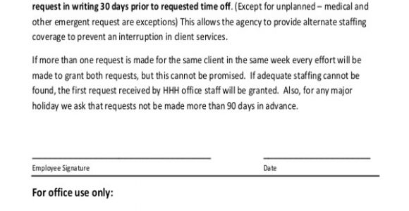 Time Off Request Email Template Sample Time Off Request form 12 Free Documents In Doc Pdf