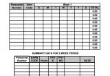 Time Recording Template 15 Sample Daily Timesheet Templates to Download Sample