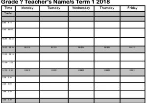 Timetable Templates for Teachers Teacher Classroom Timetable Template Primaryedutech Com