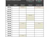 Timetable Templates for Teachers Teacher Schedule Template 9 Free Sample Example format