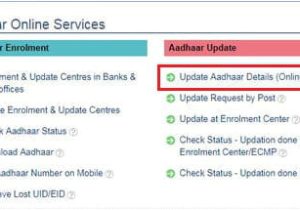 To Change Aadhar Card Name How to Change Your Last Name and Address On Your Aadhaar