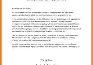 To whom It May Concern In A Cover Letter Cover Letter to whom It May Concern Gplusnick