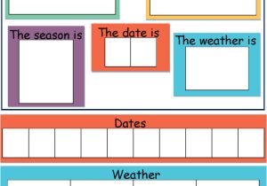 Today is Calendar Template today is Dates Weather Seasons Chart Mindingkids