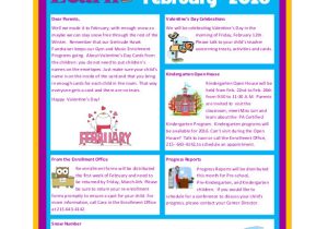 Toddler Newsletter Templates 10 Preschool Newsletter Templates Free Sample Example