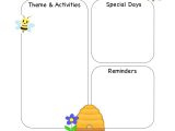 Toddler Newsletter Templates Preschool Bee Newsletter Template the Crafty Teacher