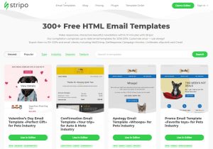 Top 10 Email Templates 10 Best Free Email Template Builders for 2019 Stripo Email