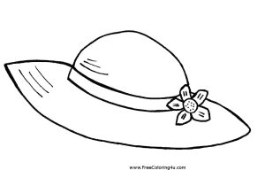 Top Hat Template for Kids top Hat Coloring Page Coloring Home
