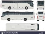 Tour Bus Design Template Bus Vector Template for Car Branding and Advertising