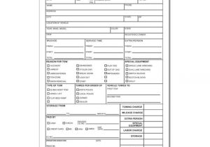 Tow Truck Receipt Template towing Invoice forms towing Invoice Pinterest