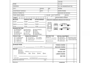 Tow Truck Receipt Template towing Invoice Roadside Service forms Designsnprint