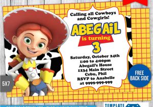 Toy Story Invites Templates Free toy Story Birthday Invitation Template 5 by