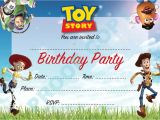 Toy Story Invites Templates Free toy Story Buzz Woody Kids Children Birthday Party