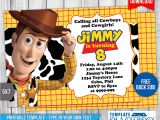 Toy Story Invites Templates Free Woody toys Story Birthday Invitation by Templatemansion On